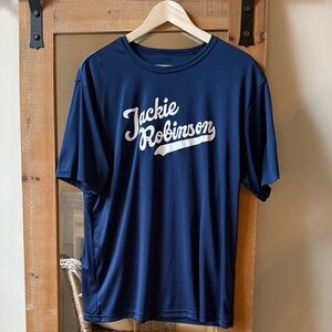 A4 Jackie Robinson 42 Baseball Performance Tee Shirt Size Large